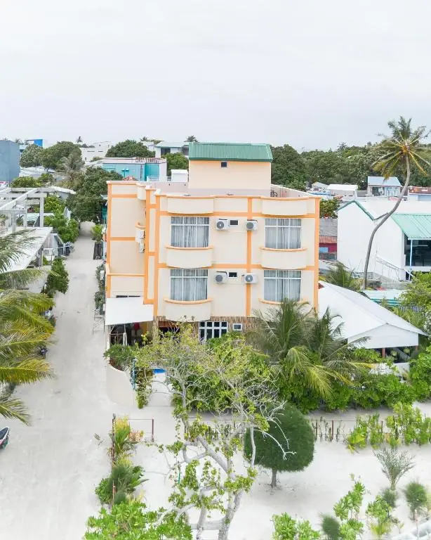 IRIS Beach Residence building on Guraidhoo island